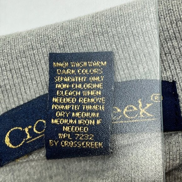 Cross Creek Gray Polo Shirt - 100% Pima Cotton Size M - Casual & Comfortable 20e - Picture 4 of 7